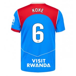 Atletico Madrid Koke #6 Rezervni Dres 2025-26 Kratak Rukavima